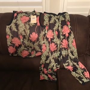 NWT Scotch and Soda 2 piece set- pants and top